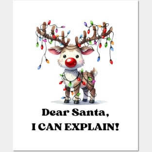 Dear Santa, I can explain Posters and Art